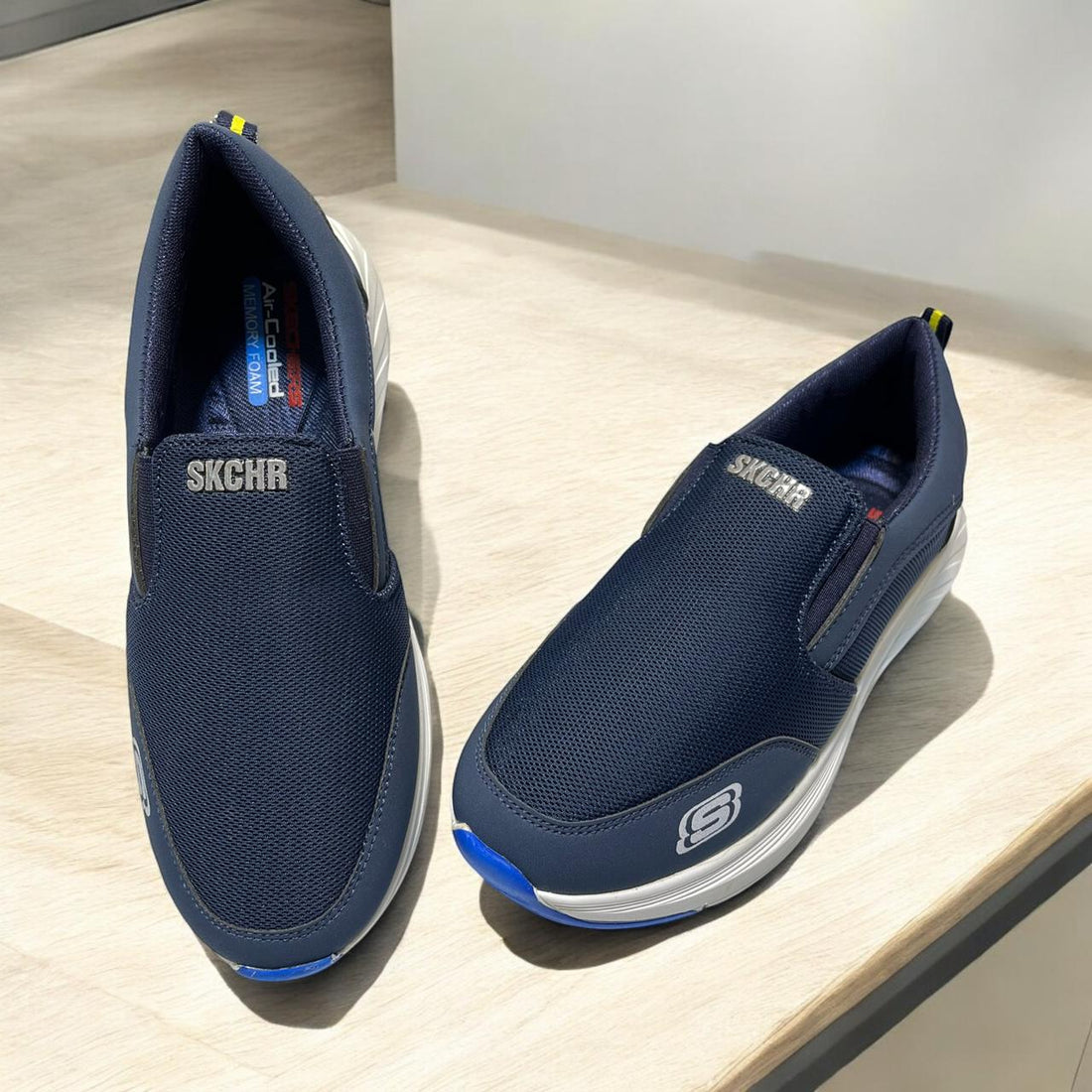 LATEST SKECHERS SHOES BLUE (SK BL1014)