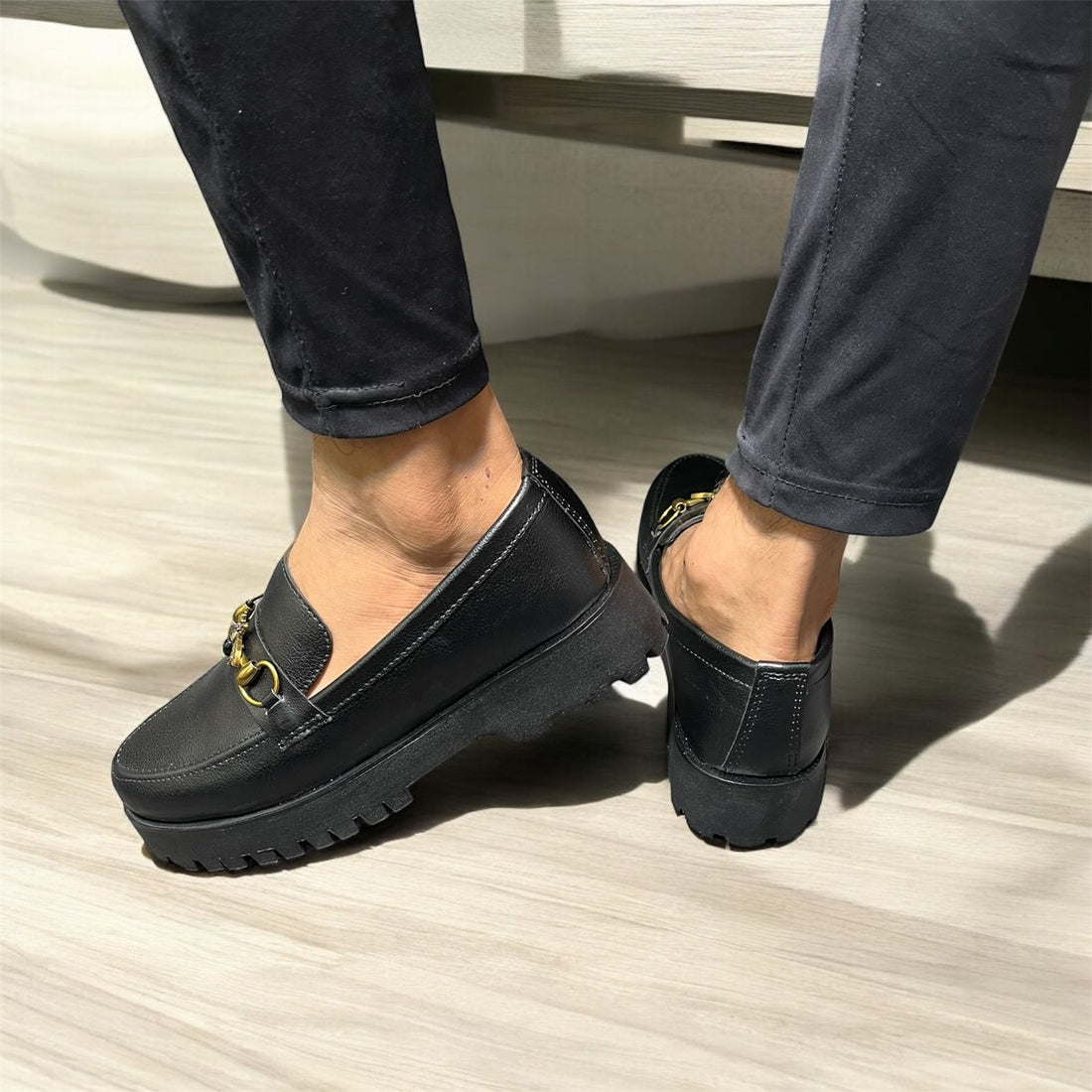 LOFFER SHOES COLOR BLACK