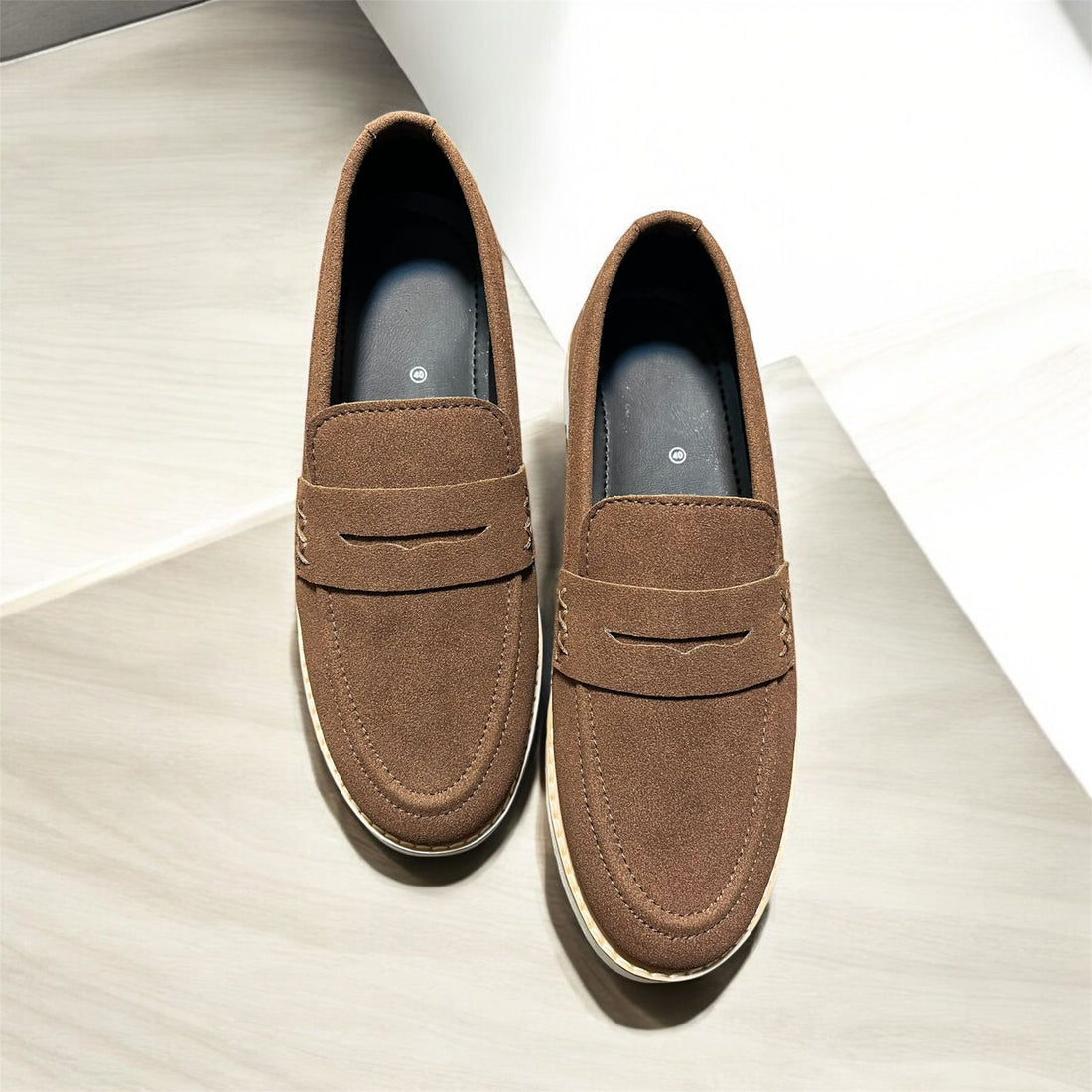 LOFFER SHOES COLOR BROWN