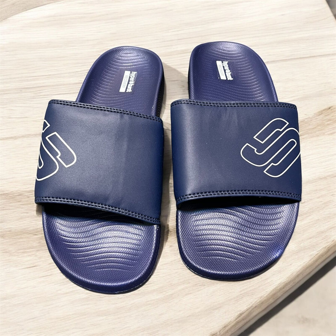 SKECHERS BLUE COMFORT SOFT SLIPPER