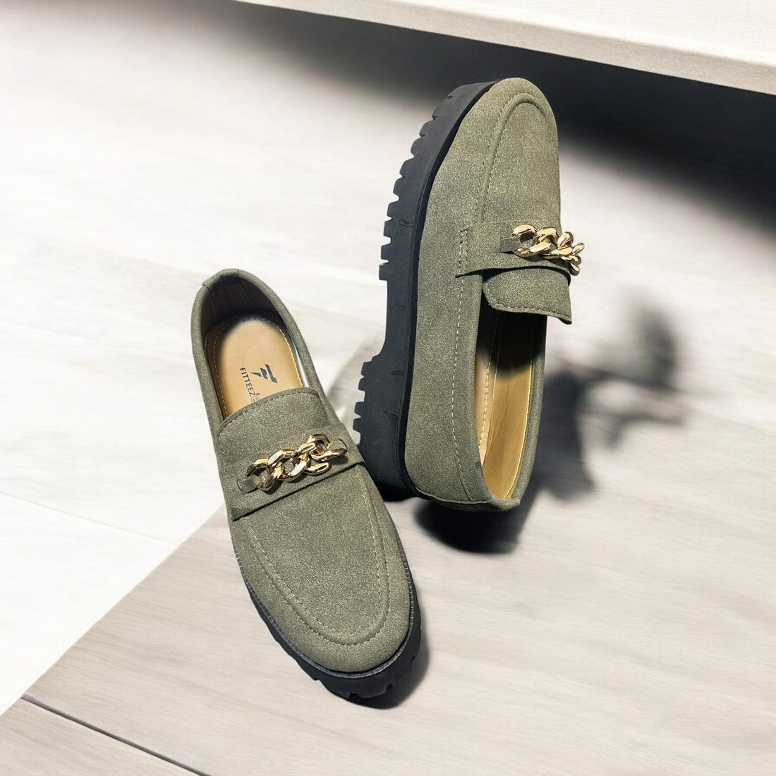 LATEST ARTICLE OF LOAFERS GREY COLOUR