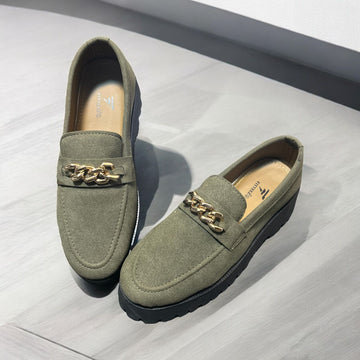 LATEST ARTICLE OF LOAFERS GREY COLOUR