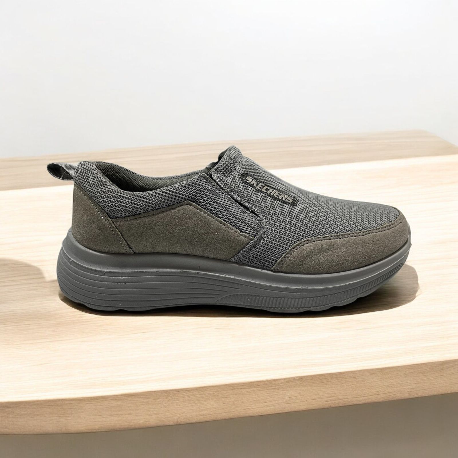 LATEST SKECHERS SPORTS SHOES GRAY